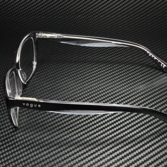 Vogue Women's Black Transparent Eyeglasses! - Picture 4 of 4